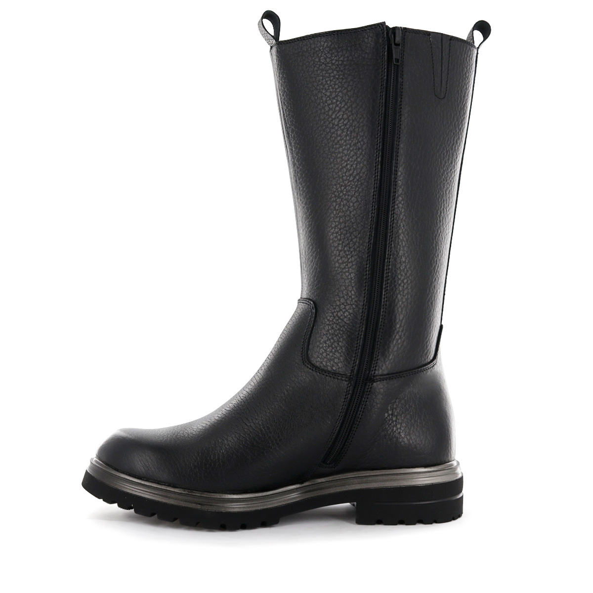 BOTA LARGA CASUAL CUERO MUJER ECCO NEGRO GIULIA01 - 4