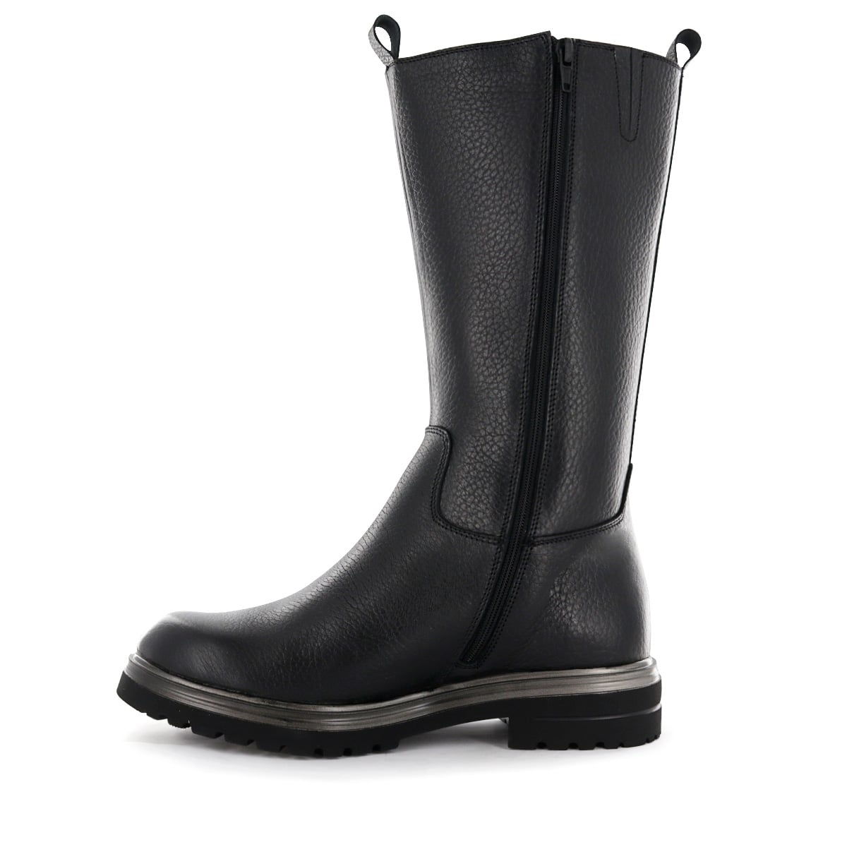 BOTA LARGA CASUAL  CUERO MUJER ECCO NEGRO GIULIA01 - 4