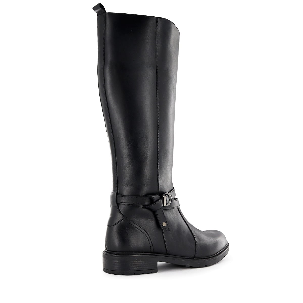 BOTA LARGA CASUAL CUERO MUJER ECCO NEGRO ZUMI04 - 3