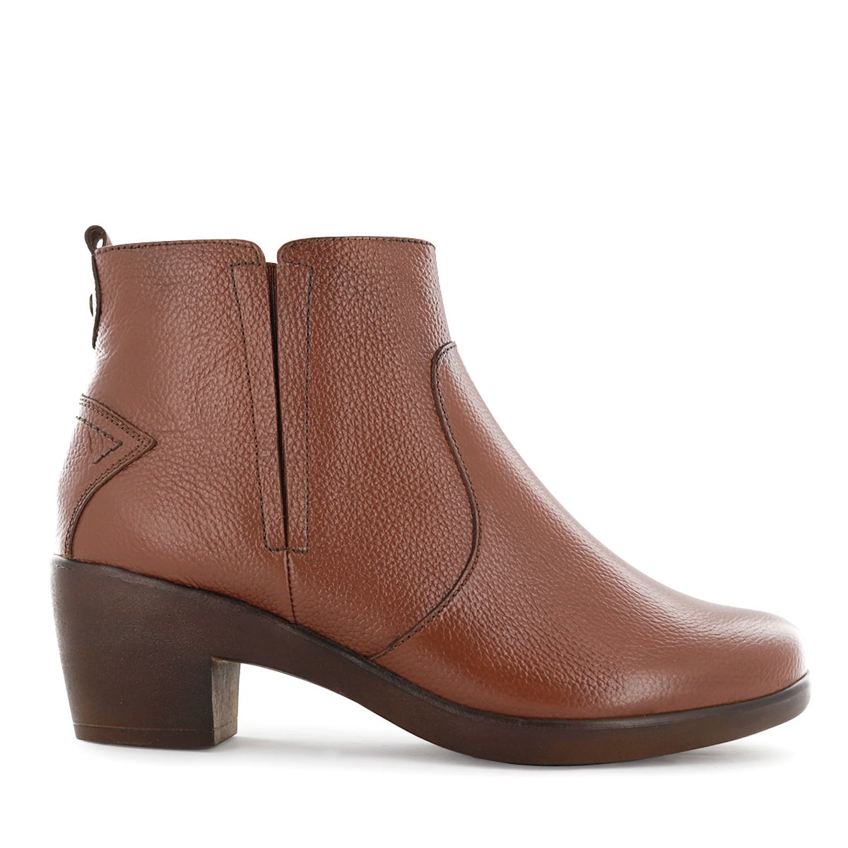 BOTIN CONFORT CUERO MUJER ECCO COBRE ASTURIAS08 - 2