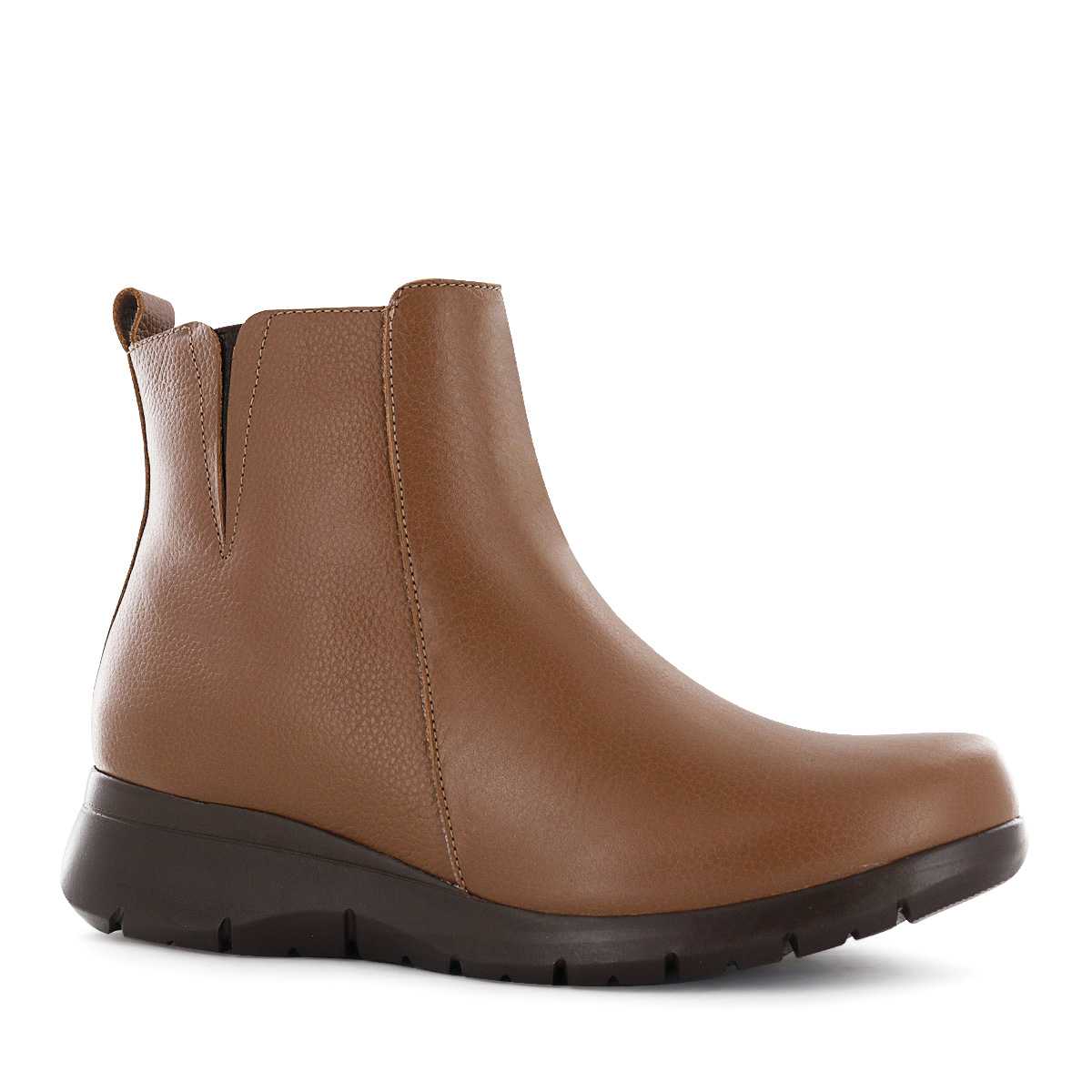 BOTIN CONFORT CUERO MUJER ECCO TOSTADO ASTOR18 - 1