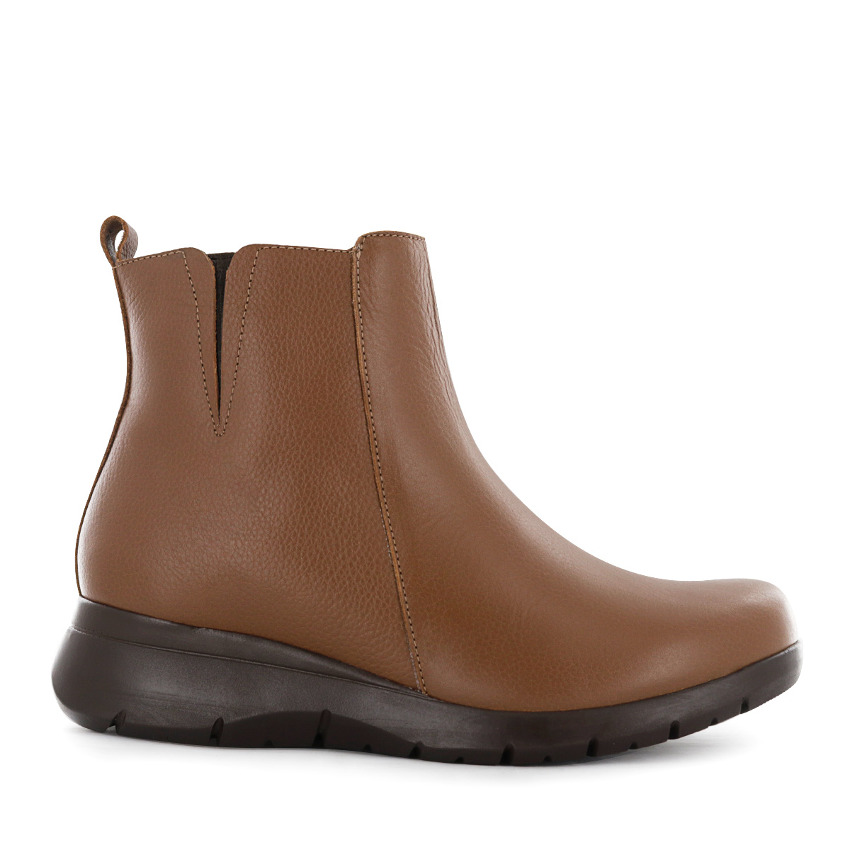 BOTIN CONFORT CUERO MUJER ECCO TOSTADO ASTOR18 - 2