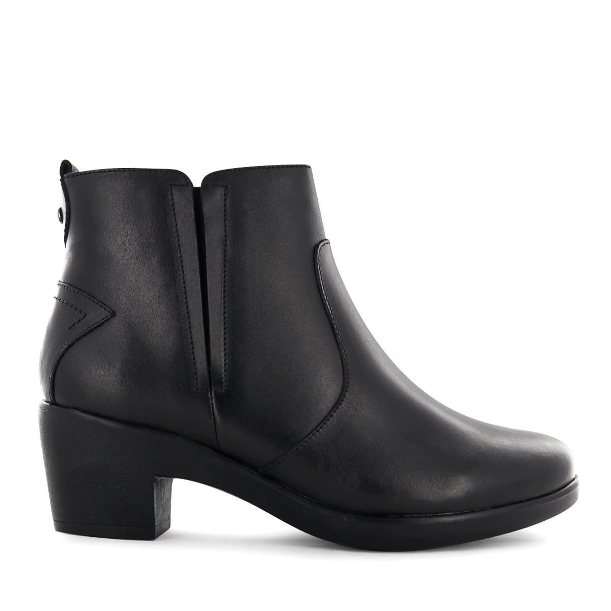 BOTIN CONFORT CUERO MUJER ECCO NEGRO ASTURIAS08 - 2