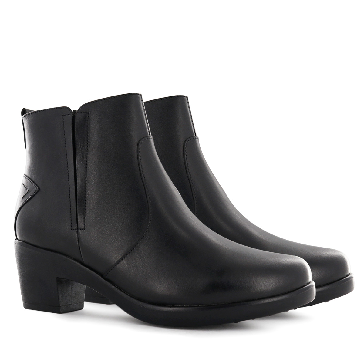 BOTIN CONFORT CUERO MUJER ECCO NEGRO ASTURIAS08 - 5