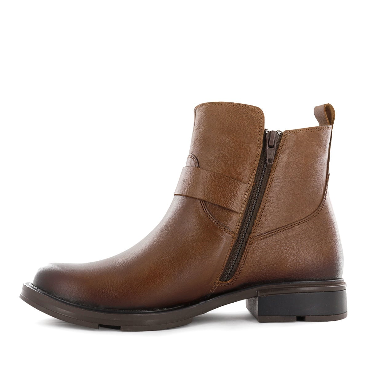 BOTIN CASUAL CUERO MUJER ECCO TOSTADO ZIZI02 - 4