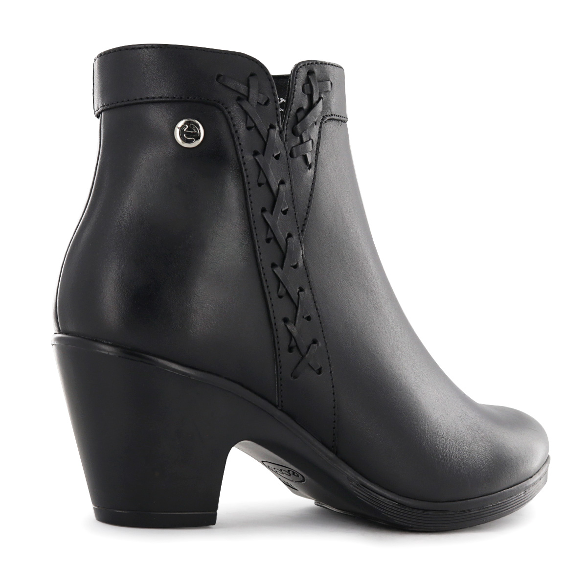 BOTIN CONFORT CUERO MUJER ECCO NEGRO NATALIE80 - 3