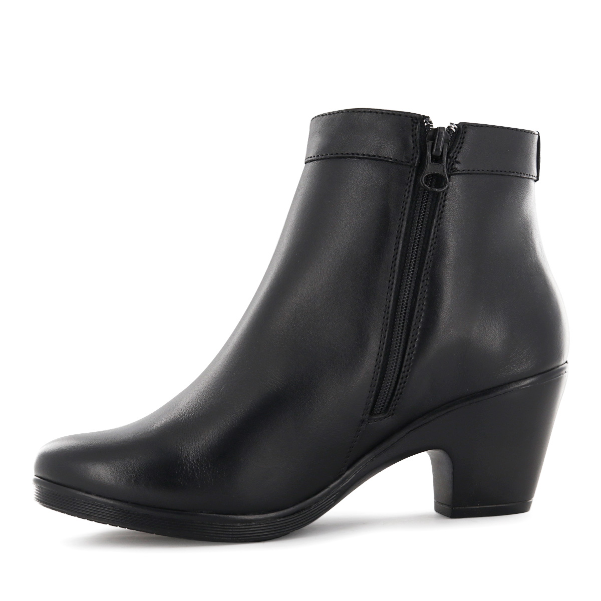 BOTIN CONFORT CUERO MUJER ECCO NEGRO NATALIE80 - 4