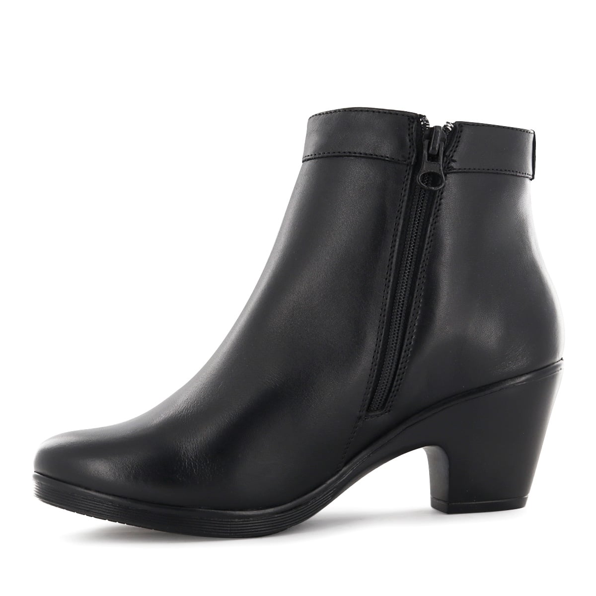 BOTIN CONFORT CUERO MUJER ECCO NEGRO NATALIE80 - 4