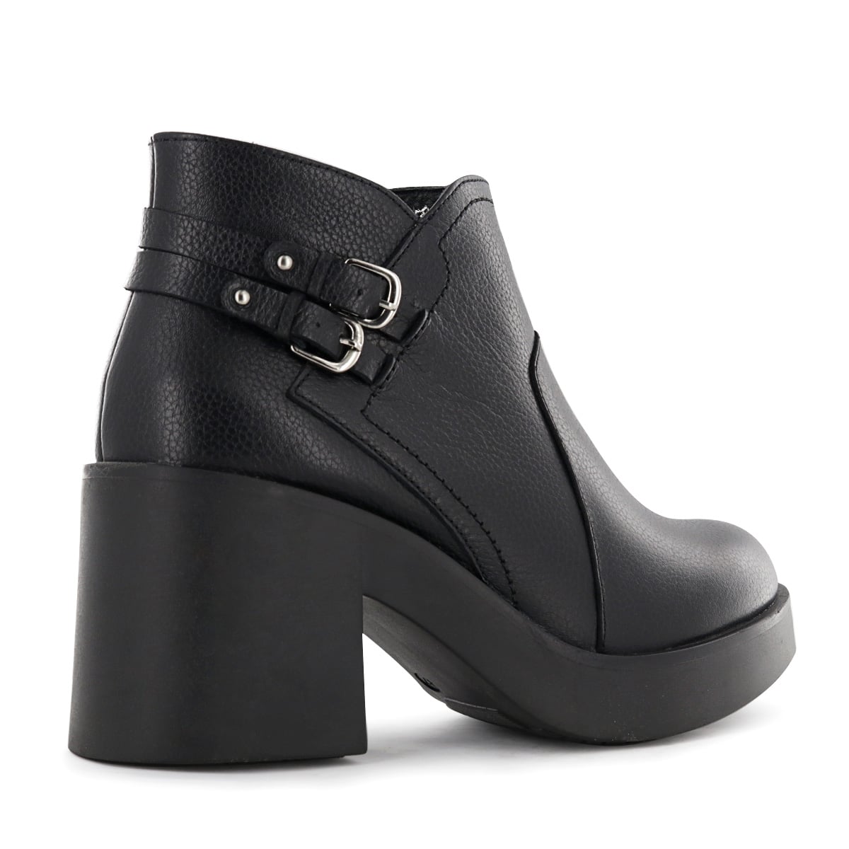 BOTIN CASUAL  CUERO MUJER ECCO NEGRO OLETTA07 - 3