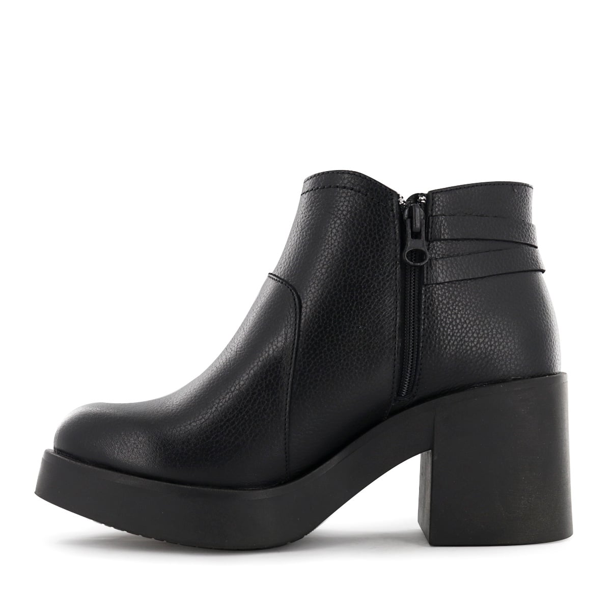 BOTIN CASUAL  CUERO MUJER ECCO NEGRO OLETTA07 - 4