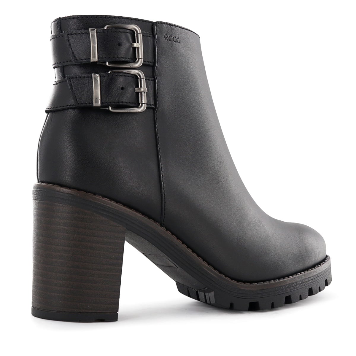 BOTIN CASUAL  CUERO MUJER ECCO NEGRO CONSUELO04 - 3