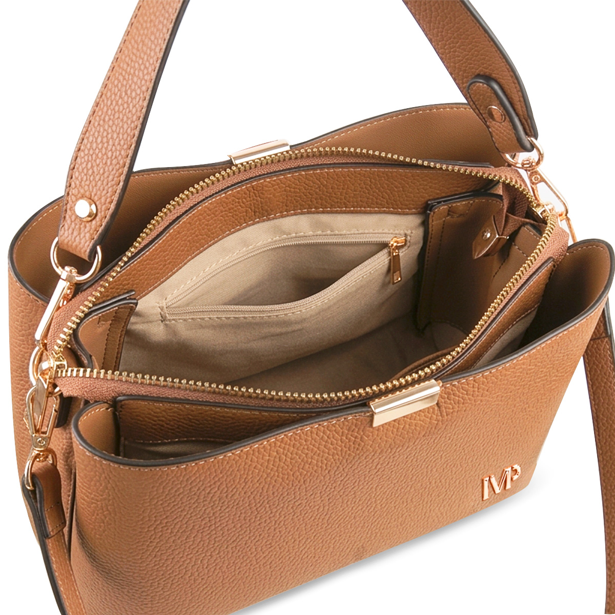CARTERA MUJER AMARITA68 CAMEL - 5