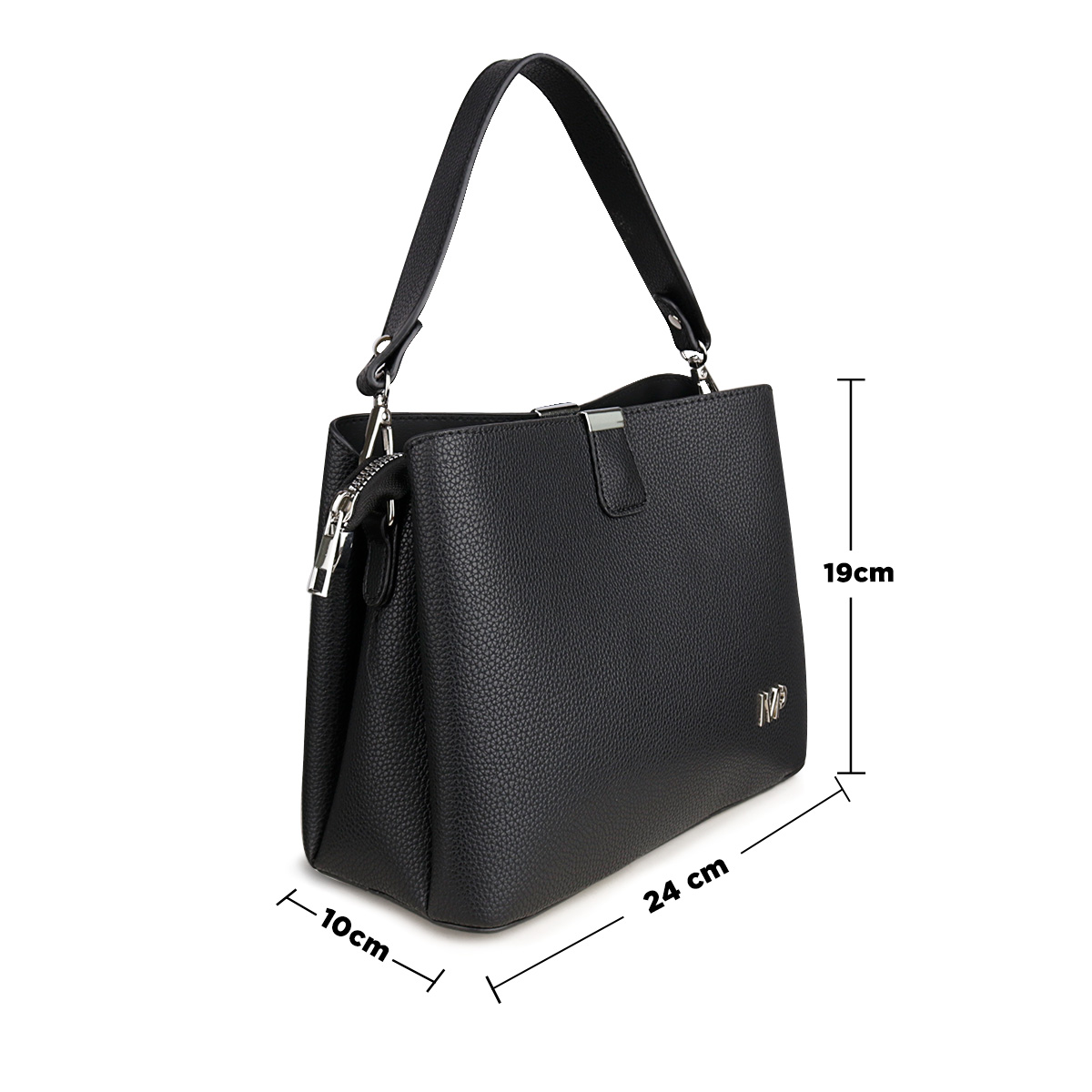 CARTERA MUJER AMARITA68 NEGRO - 2