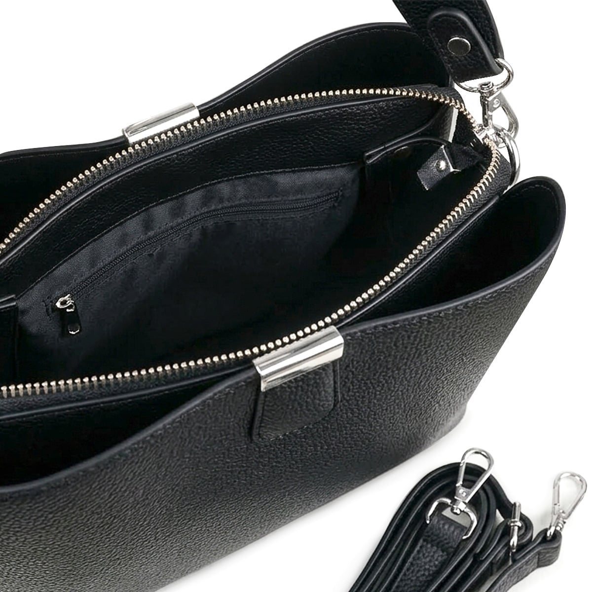CARTERA MUJER AMARITA68 NEGRO - 5