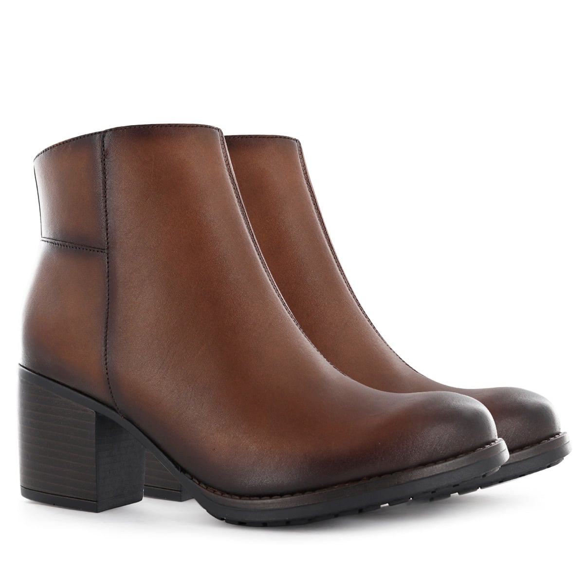 BOTIN  CUERO ECCO MUJER JACINTA04 TOFFEE - 5