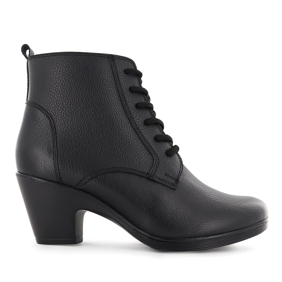 BOTIN CUERO ECCO MUJER NATALIE82 NEGRO - 2