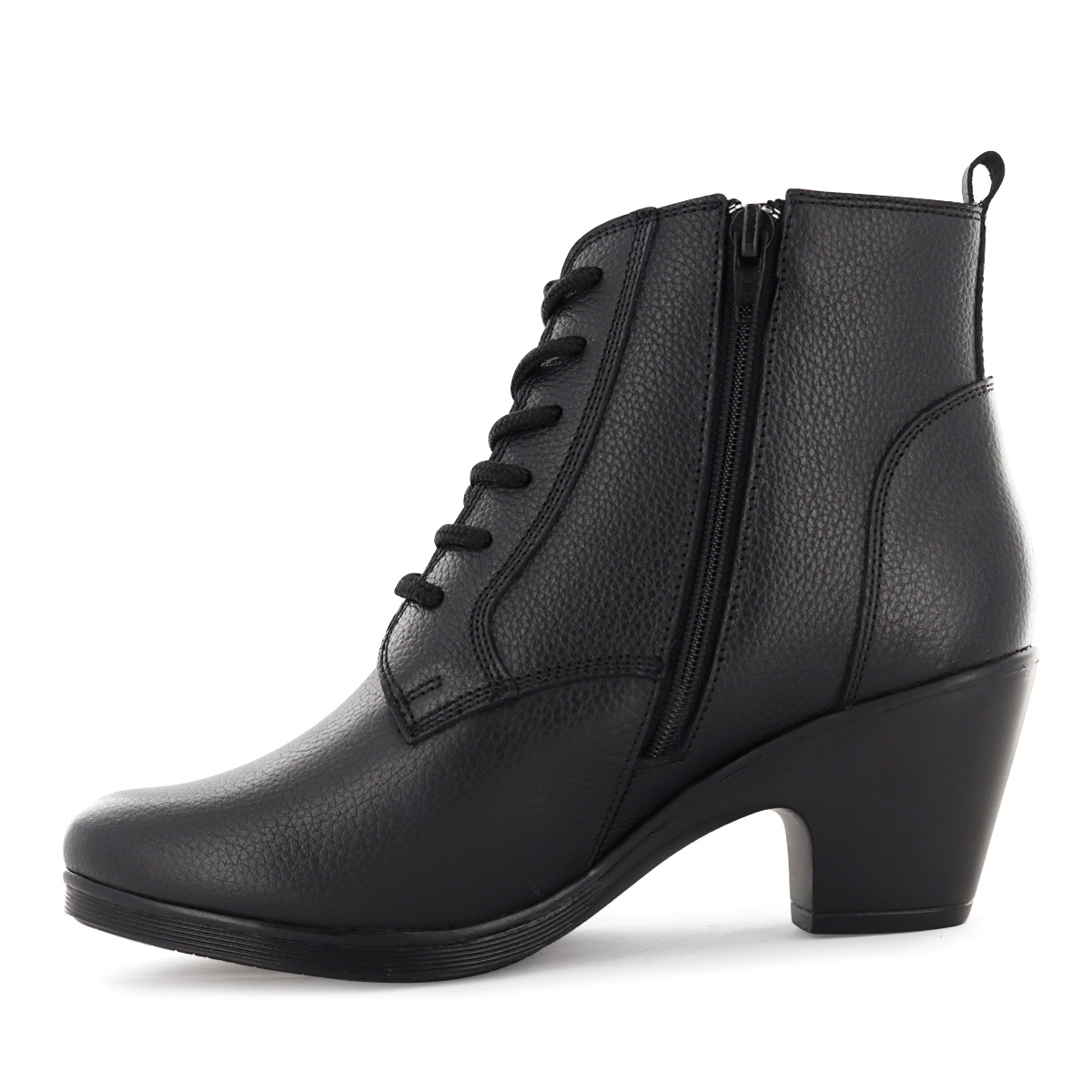 BOTIN CUERO ECCO MUJER NATALIE82 NEGRO - 4
