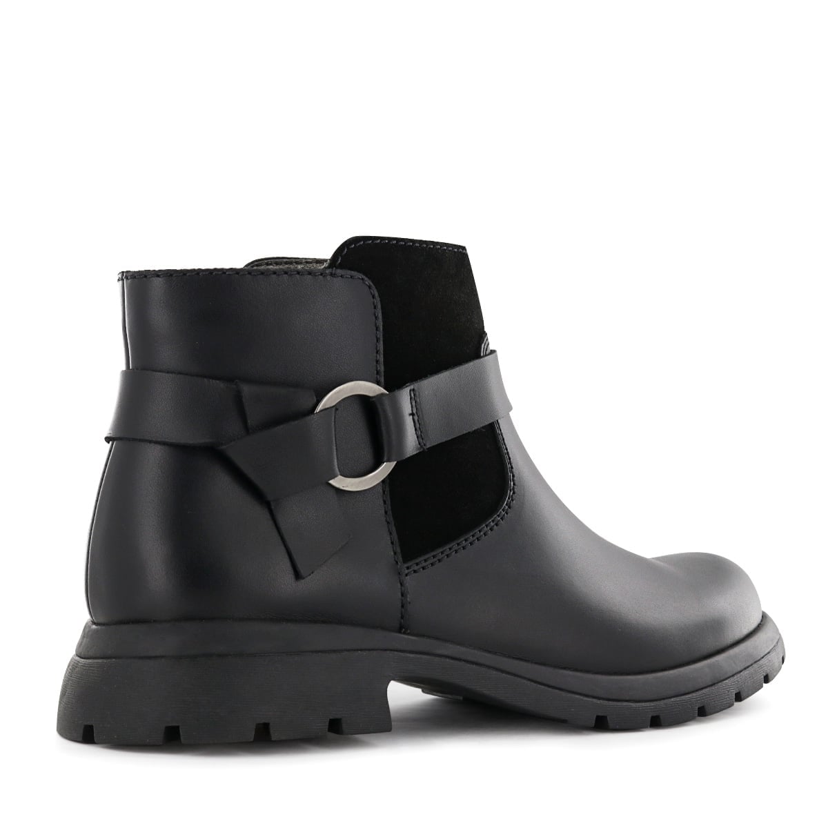 BOTIN CUERO ECCO MUJER DARAH03 NEGRO - 3