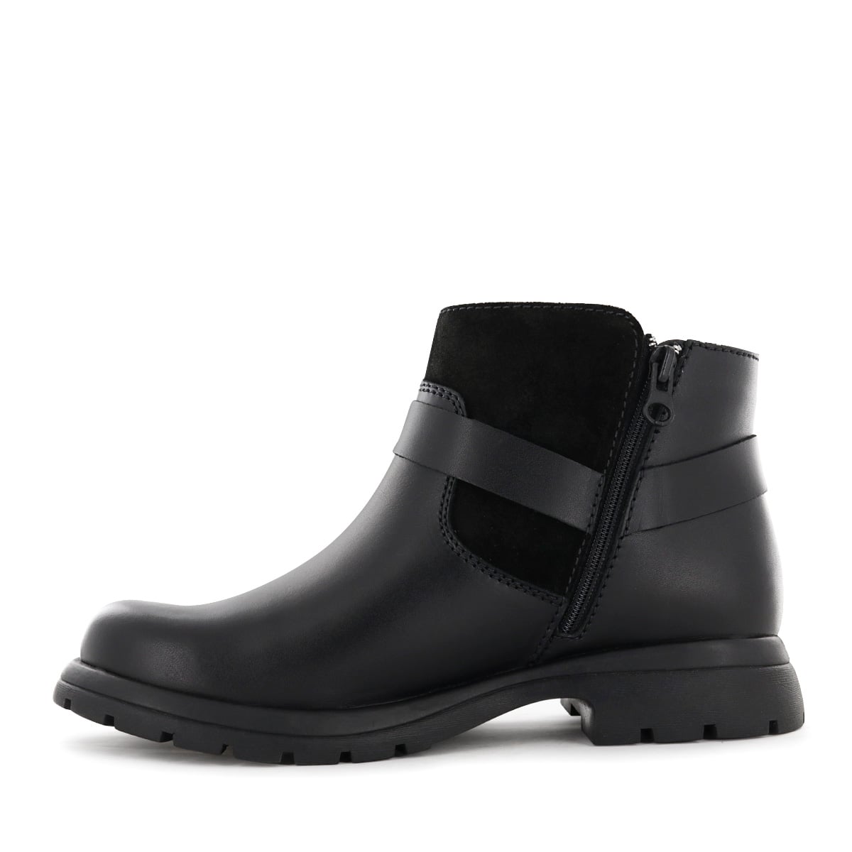 BOTIN  CUERO ECCO MUJER DARAH03 NEGRO - 4