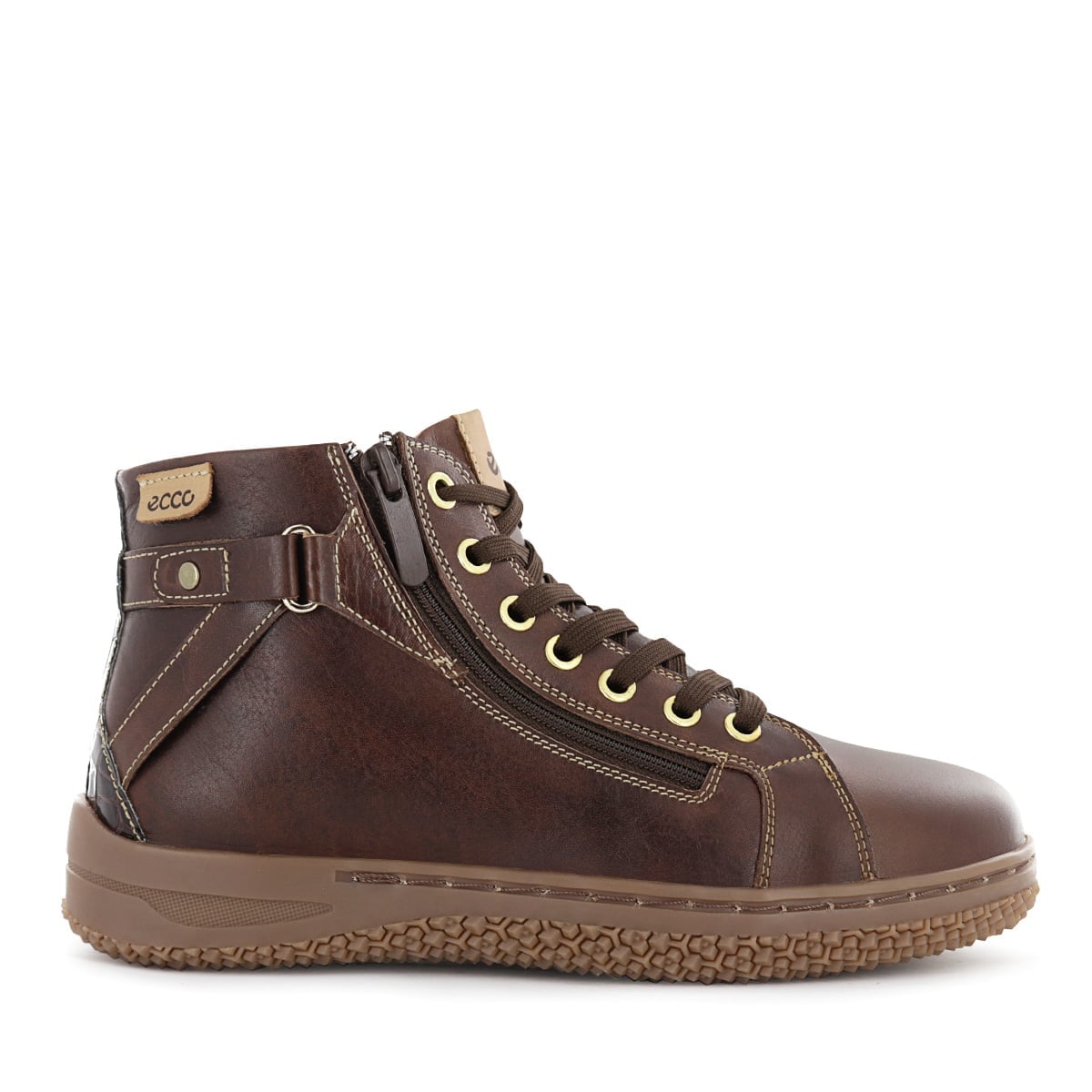 BOTIN  CUERO ECCO MUJER MULAN02 CHOCOLATE - 2