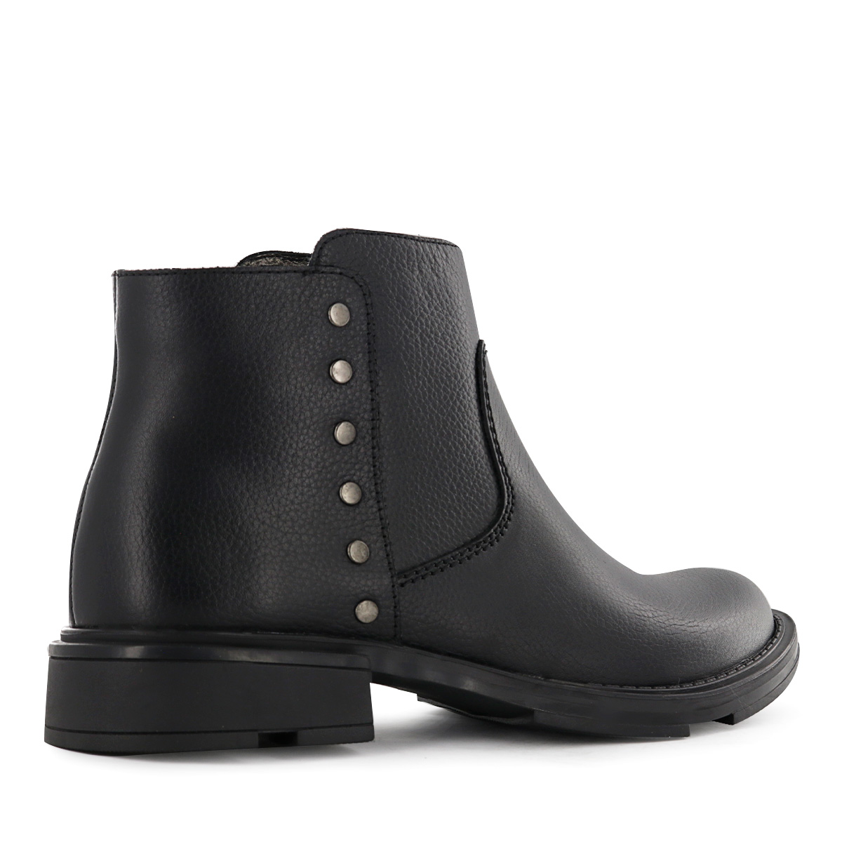 BOTIN CUERO ECCO MUJER ZIZI01 NEGRO - 3