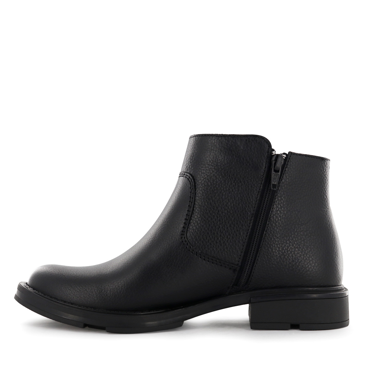 BOTIN CUERO ECCO MUJER ZIZI01 NEGRO - 4