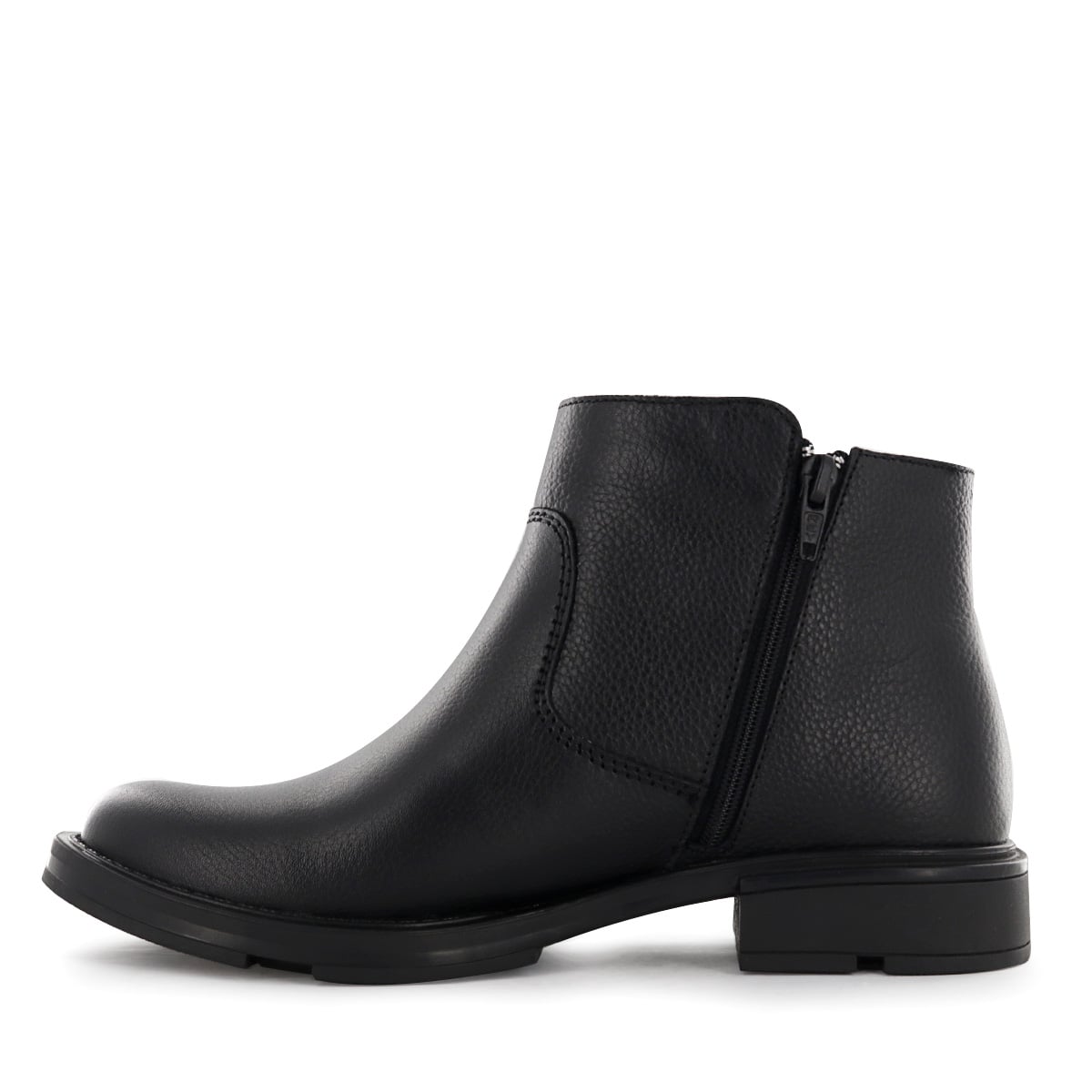BOTIN  CUERO ECCO MUJER ZIZI01 NEGRO - 4