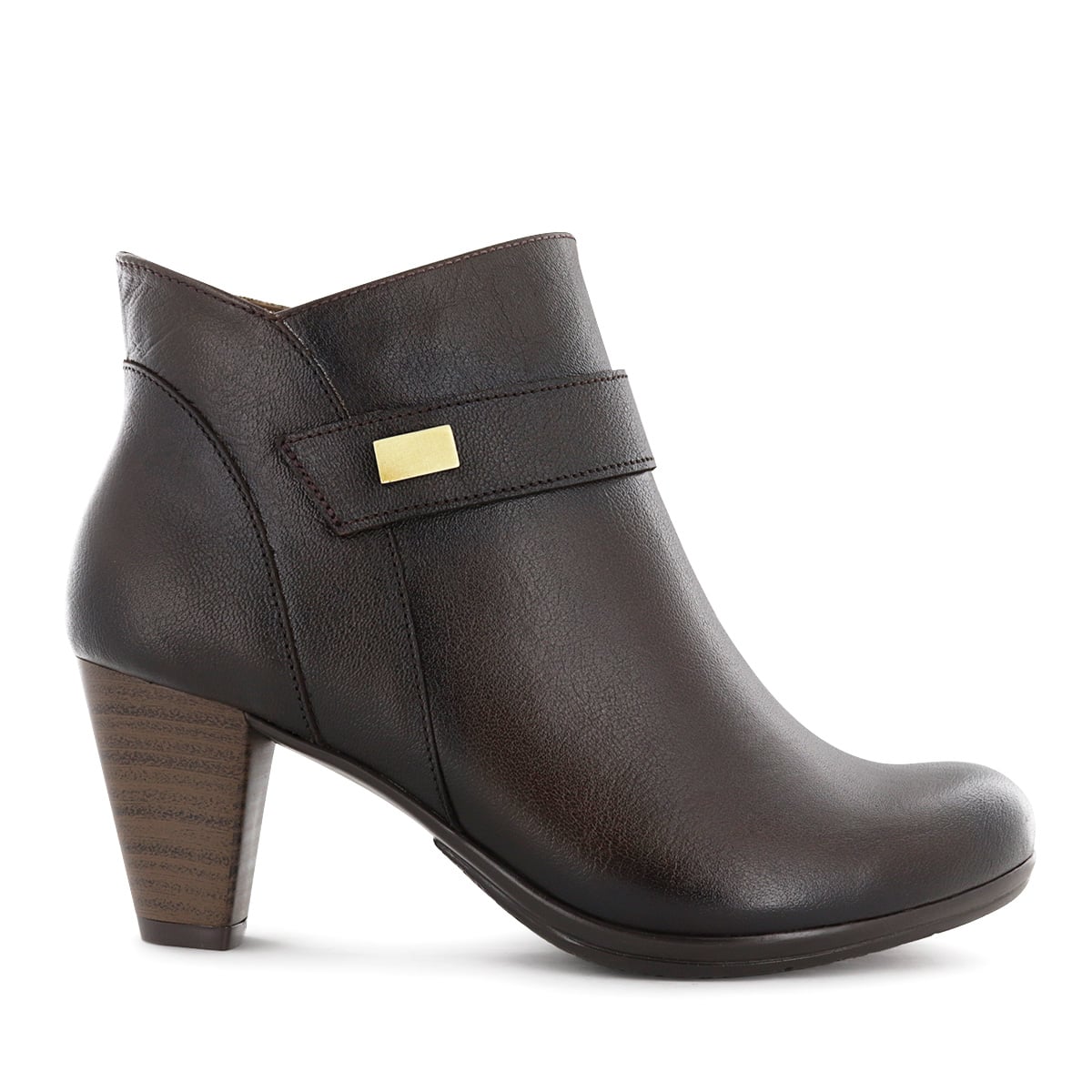 BOTIN  CUERO ECCO MUJER DALILA49  HABANO - 2