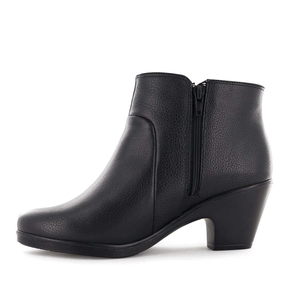BOTIN  CUERO ECCO MUJER NATALIE83 NEGRO - 4