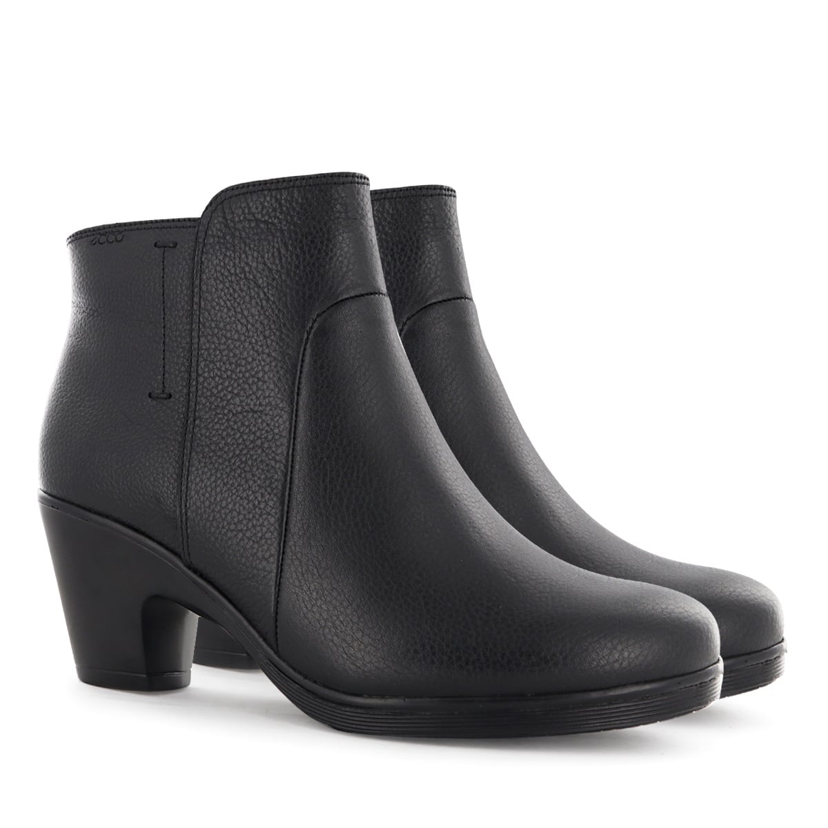BOTIN  CUERO ECCO MUJER NATALIE83 NEGRO - 5