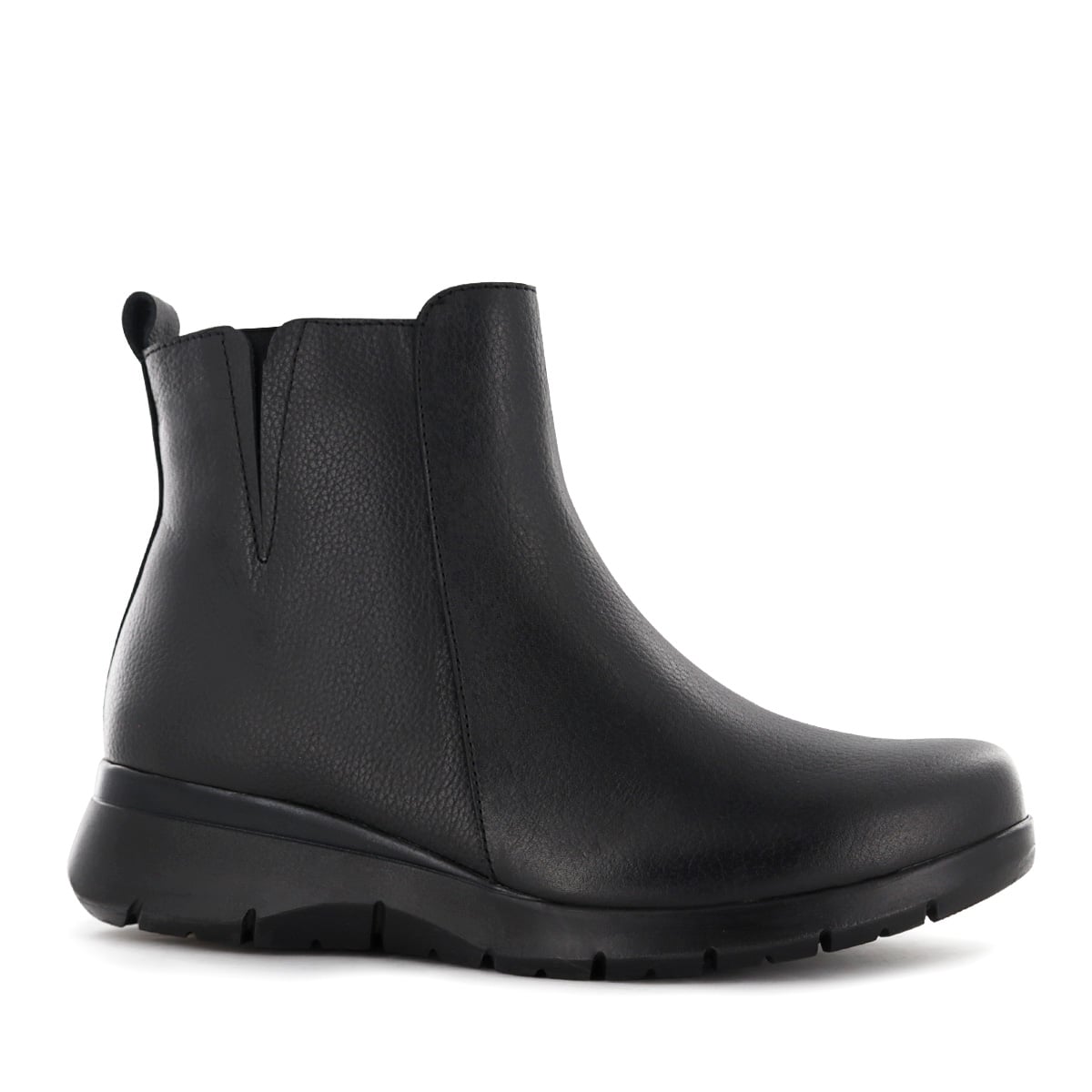 BOTIN CUERO ECCO MUJER ASTOR18 NEGRO - 1