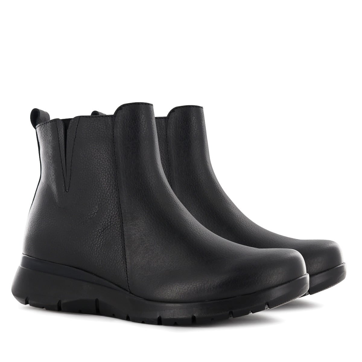 BOTIN CUERO ECCO MUJER ASTOR18 NEGRO - 5