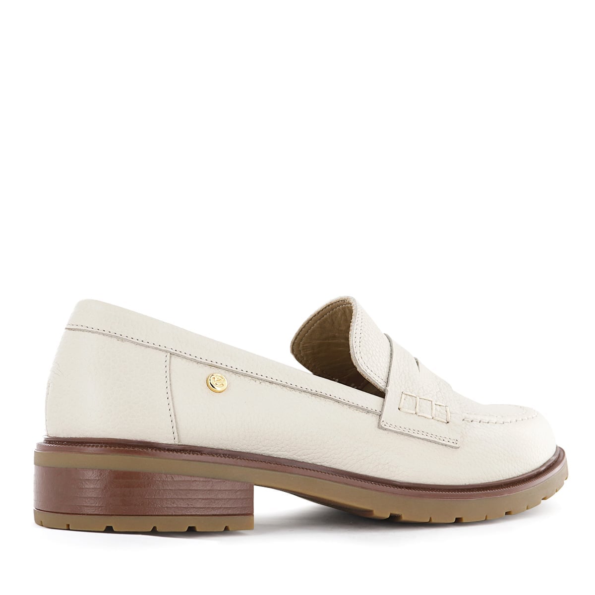 MOCASÍN CUERO ECCO MUJER ZUMI02 HIELO - 3