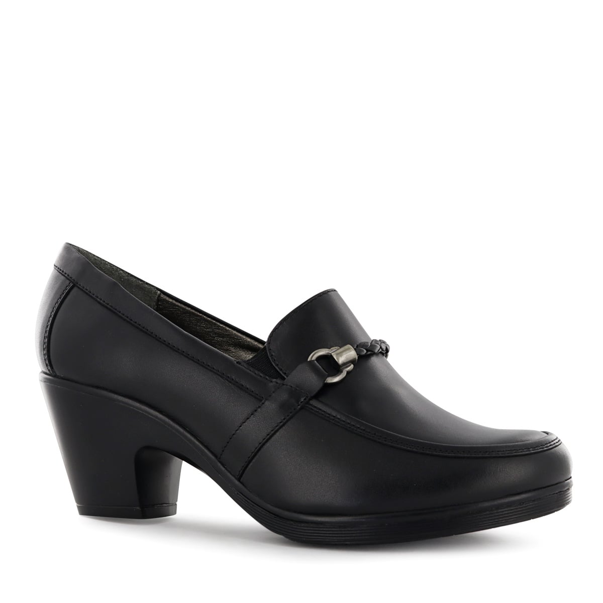 MOCASÍN CUERO ECCO MUJER NATALIE81 NEGRO - 1