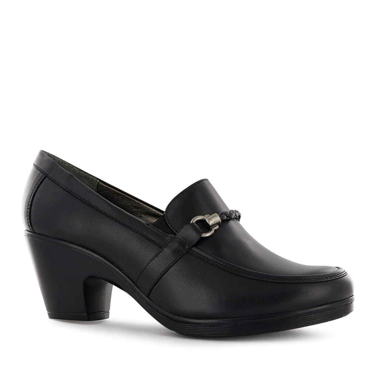 MOCASÍN CUERO ECCO MUJER NATALIE81 NEGRO - 1