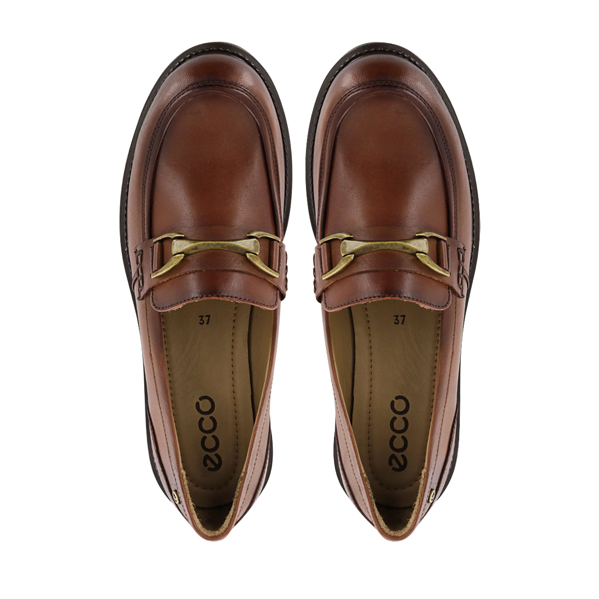 MOCASÍN CUERO ECCO MUJER LIPA04 TOFFEE - 5