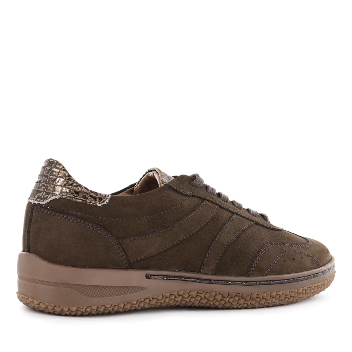 ZAPATILLA URBANA CUERO ECCO MUJER MULAN03 CHOCOLATE - 3