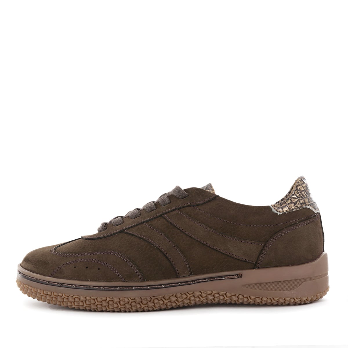 ZAPATILLA URBANA CUERO ECCO MUJER MULAN03 CHOCOLATE - 4