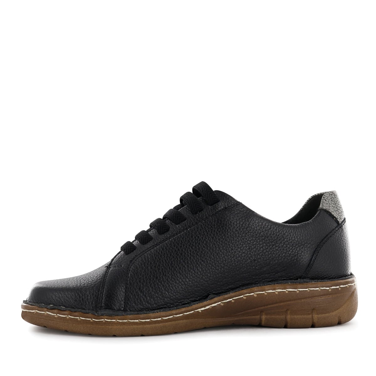 ZAPATILLA CUERO ECCO MUJER BONNIE11 NEGRO - 4