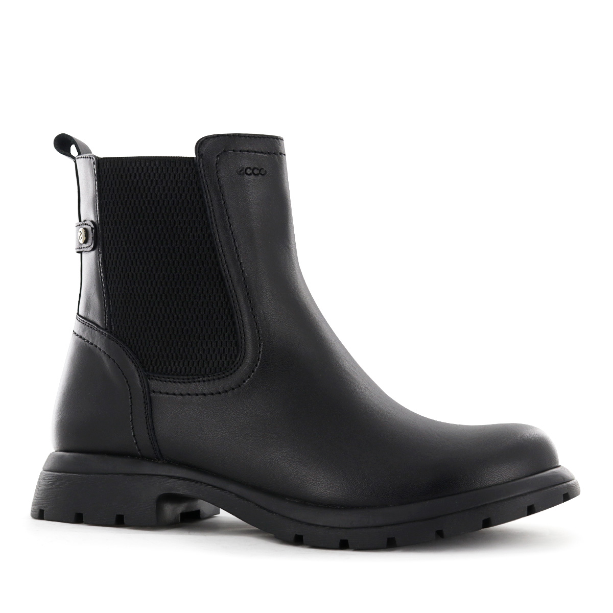 BOTAS MUJER ECCO DARAH04 CUERO NEGRO - 1