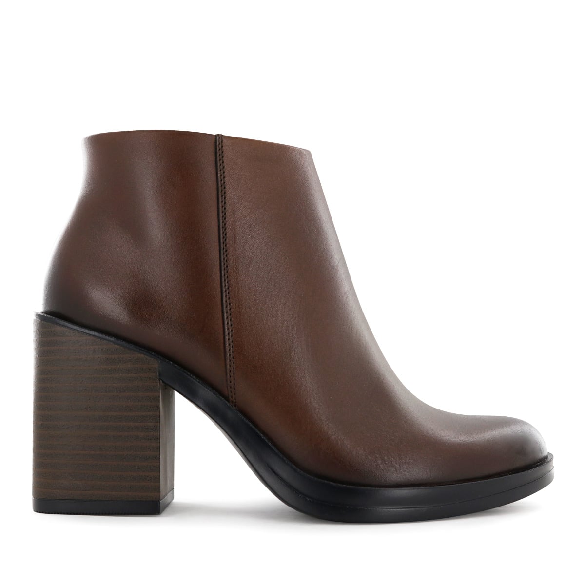 BOTAS MUJER ECCO MEDE02 CUERO CHOCOLATE - 2