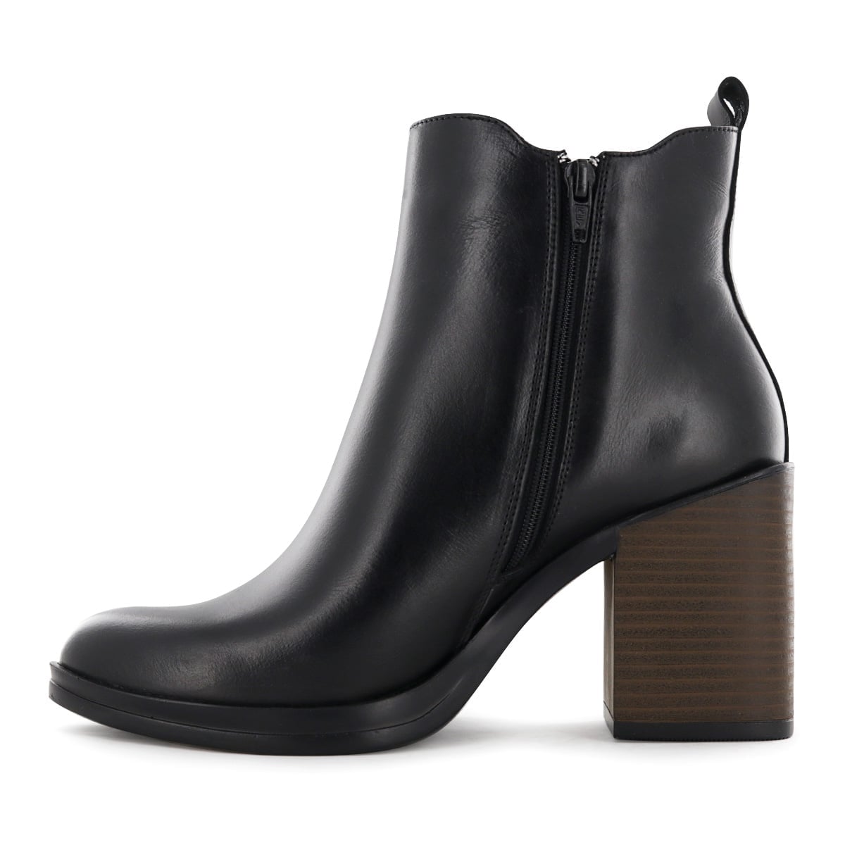 BOTAS MUJER ECCO MEDE04 CUERO NEGRO - 4