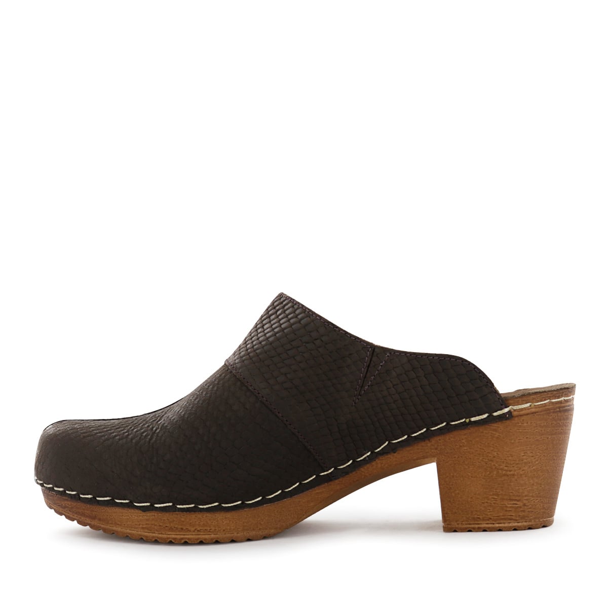 ZUECOS MUJER ECCO MIKA06 CUERO CHOCOLATE - 4