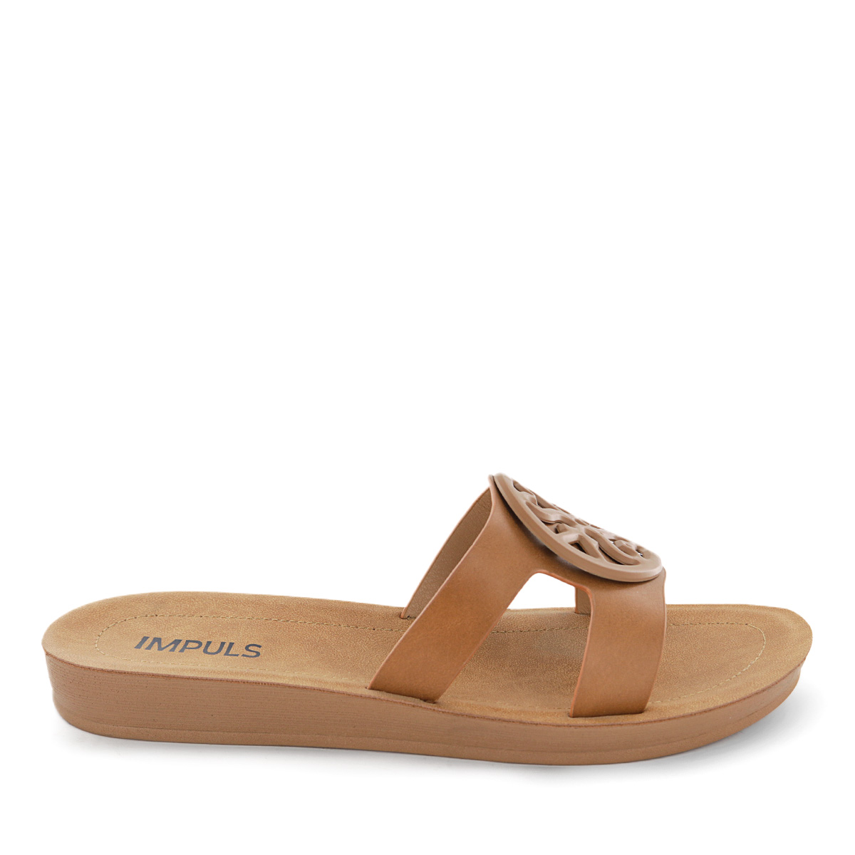 SANDALIAS MUJER BASHA06 CARAMELO - 2
