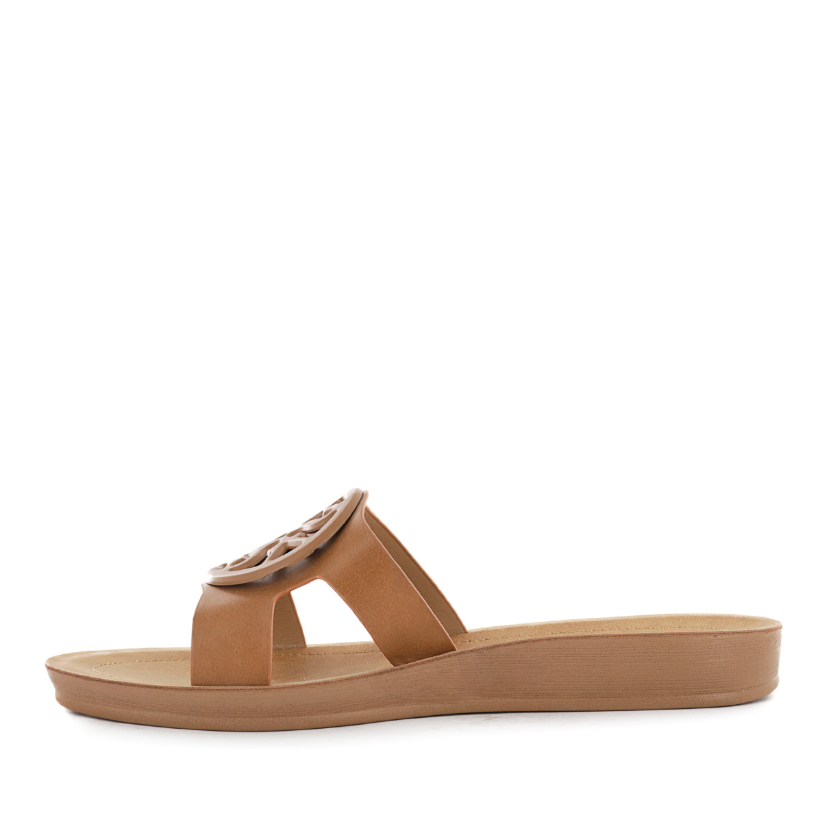 SANDALIAS MUJER BASHA06 CARAMELO - 4