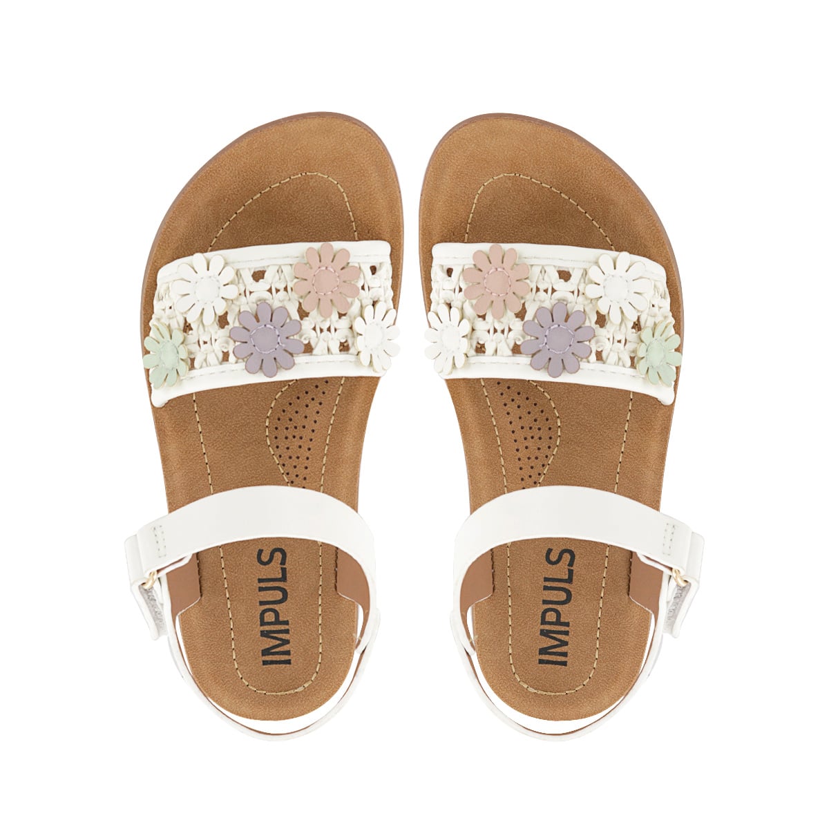 SANDALIAS NIÑA KAELA14 BLANCO - 5