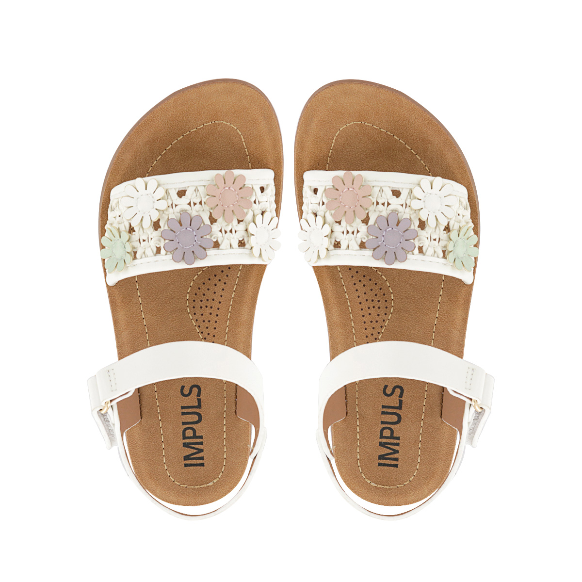 SANDALIAS NIÑA KAELA14 BLANCO - 5
