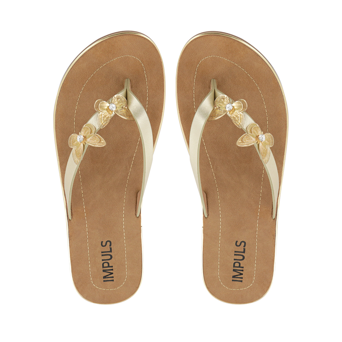 SANDALIAS MUJER CHARITY03 ORO - 5