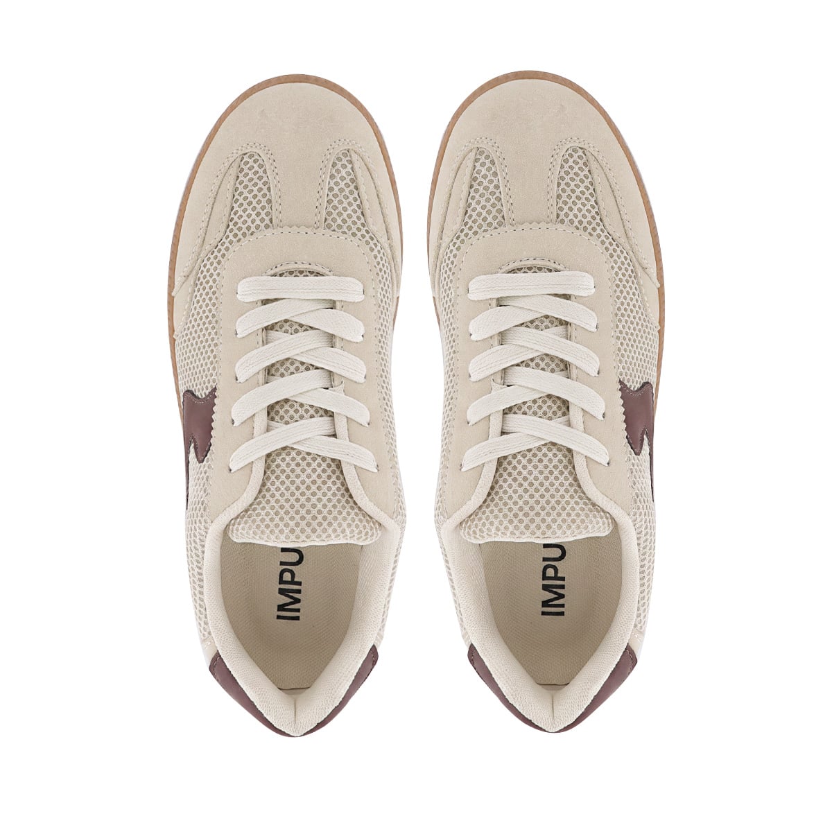 ZAPATILLAS MUJER DEMI07 BEIGE - 5