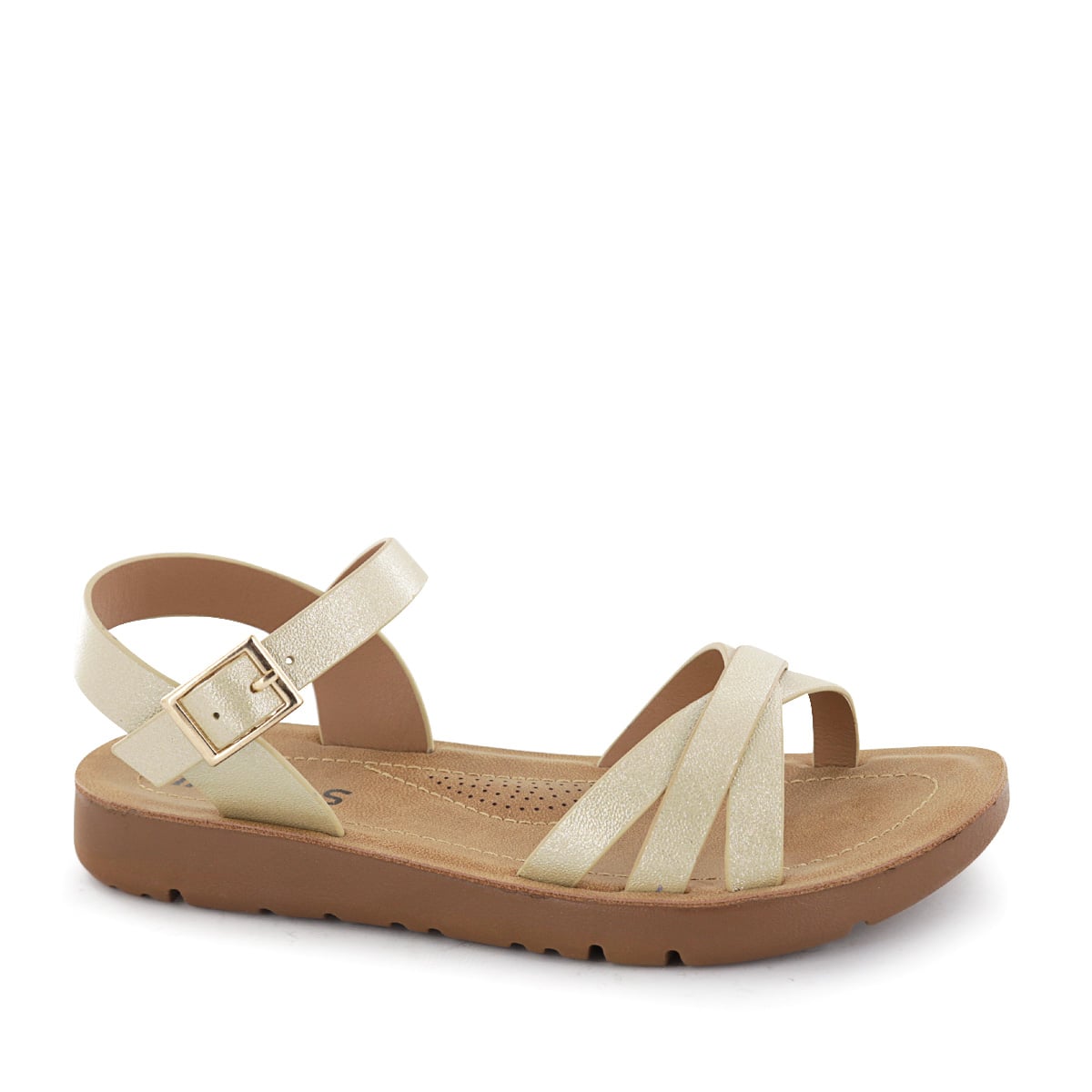 SANDALIAS NIÑA KAELA15 ORO - 1